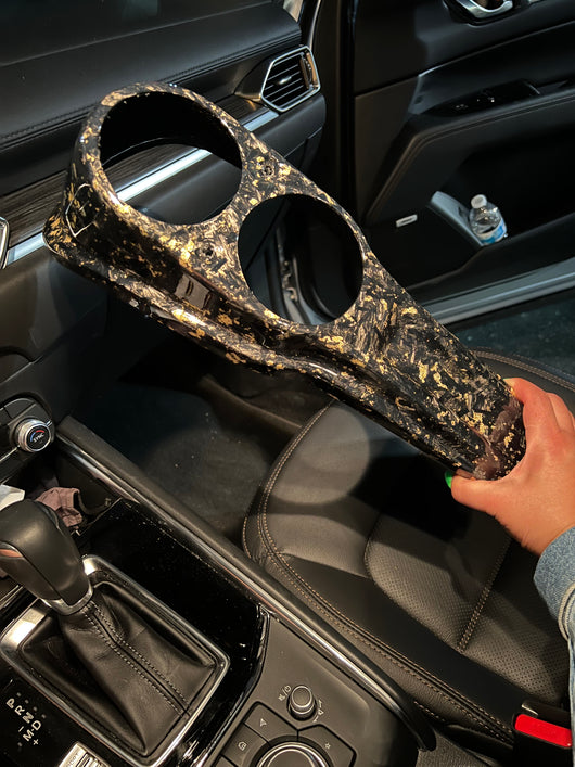 GOLDEN 2020 FXLR / FXLRS Tank dash / gauge holder forged finish