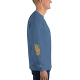 Gold Monogram LAFCO logo long sleeve
